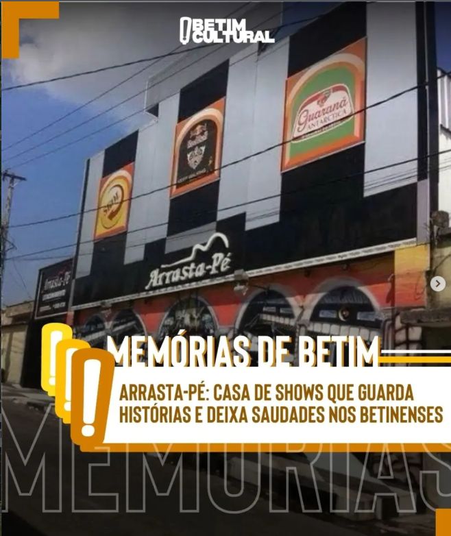 Publicação do Betim Cultural no Instagram